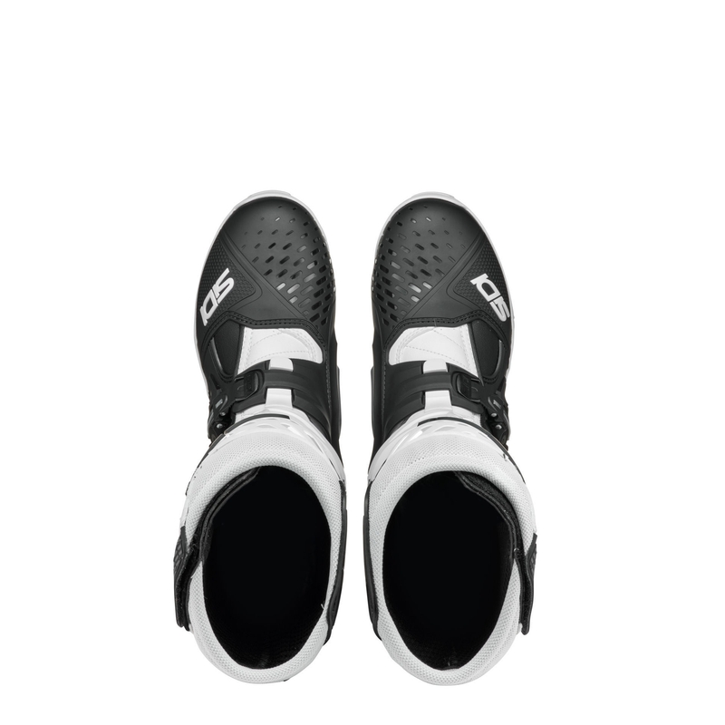 SiDi Crossair motoros csizma fekete-fehér