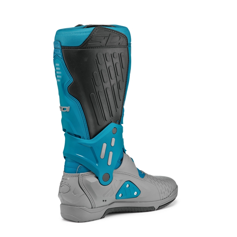 SiDi Crossair motoros csizma szürke-kék
