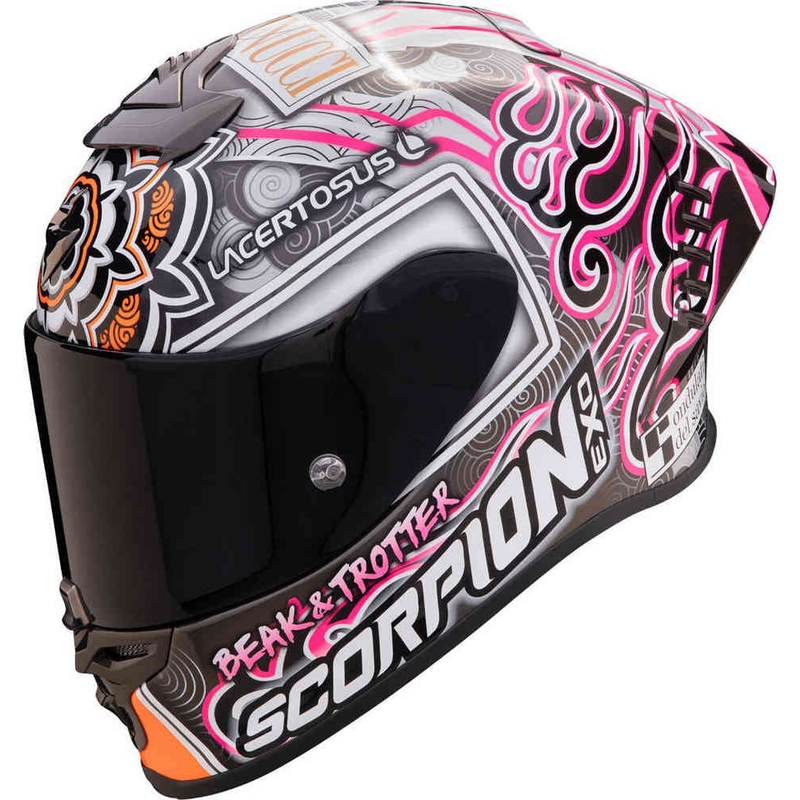 SCORPION EXO-R1 FIM Racing #1 AIR CANET Aron Canet zárt bukósisak
