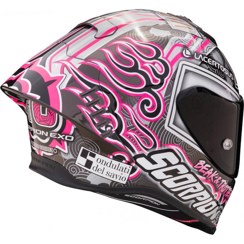 SCORPION EXO-R1 FIM Racing #1 AIR CANET Aron Canet zárt bukósisak