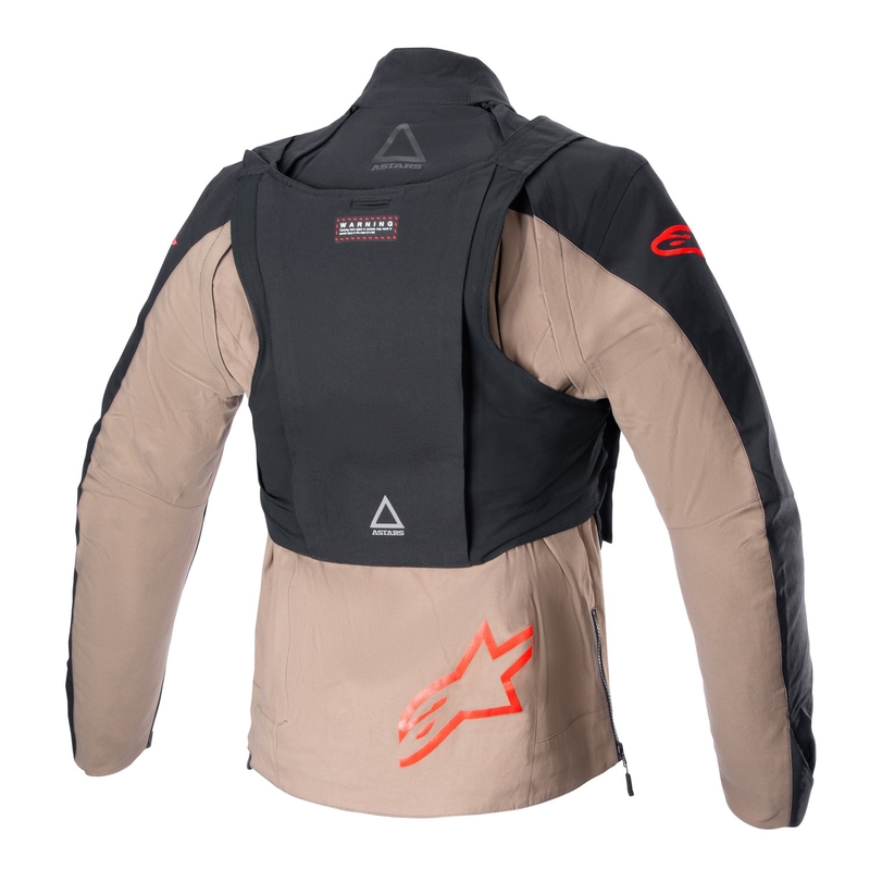 Alpinestars Techdura motoros kabát fekete-barna