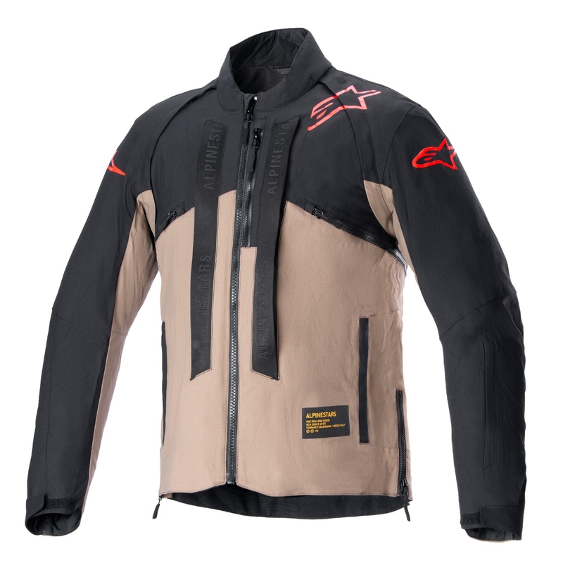 Alpinestars Techdura motoros kabát fekete-barna