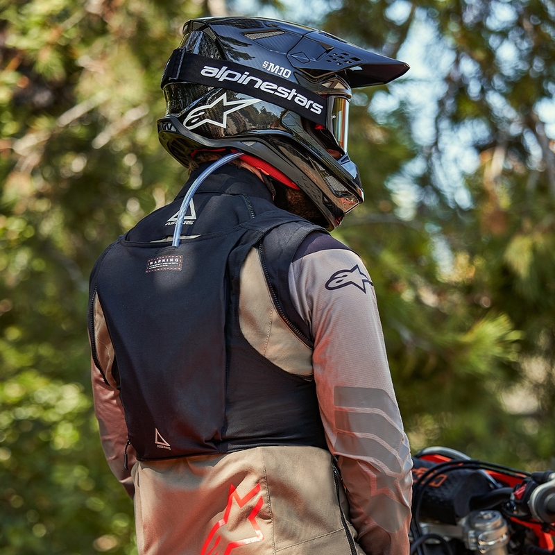 Alpinestars Techdura motoros kabát fekete-barna