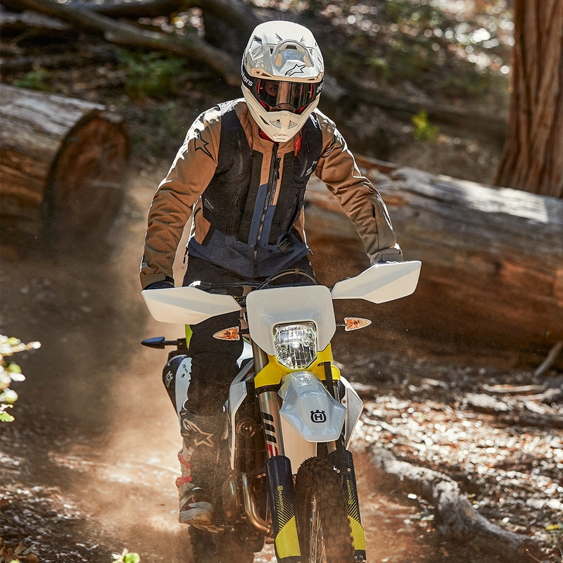 Alpinestars Techdura motoros kabát fekete-barna