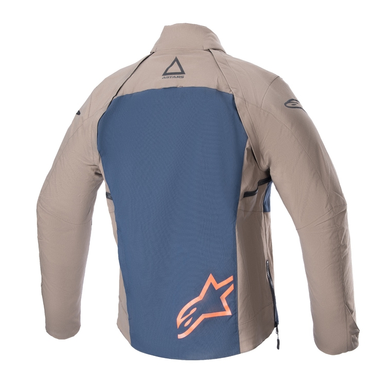 Alpinestars Techdura motoros kabát fekete-barna-sötétkék