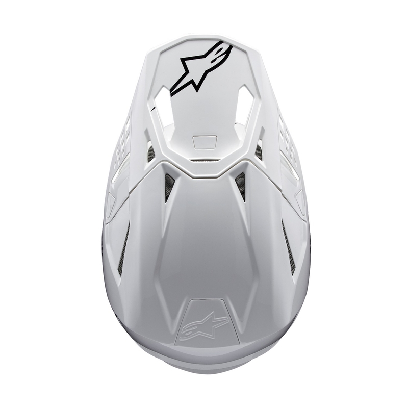Alpinestars Supertech S-M10 Solid motokrossz bukósisak fehér