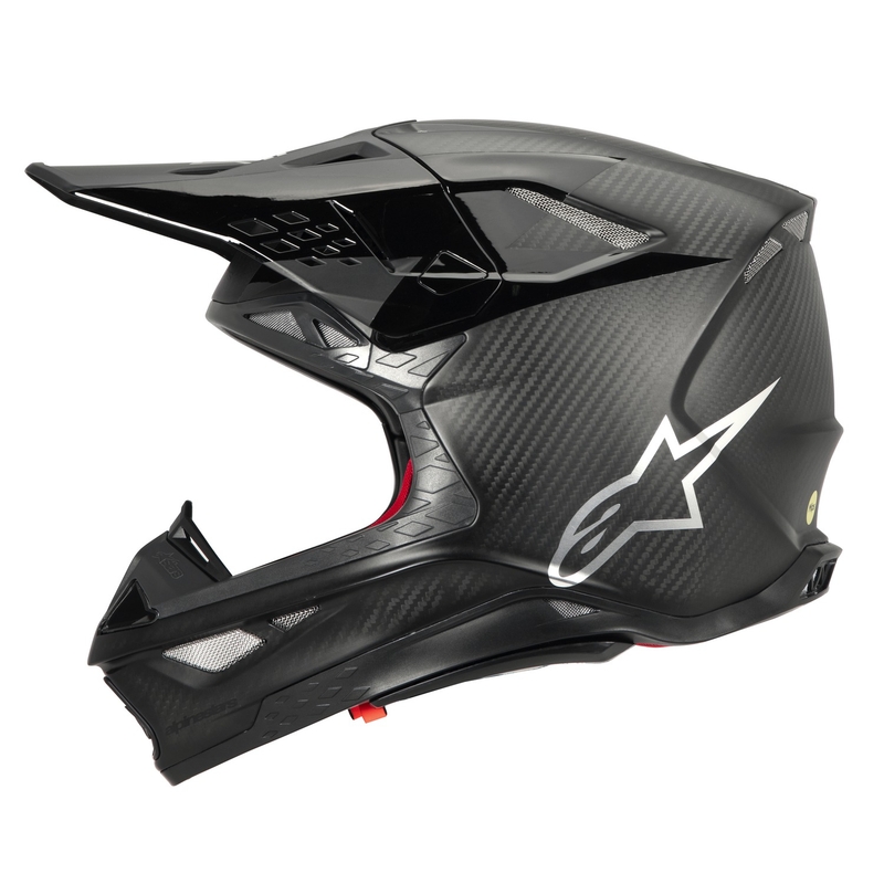 Alpinestars Supertech S-M10 Fame motokrossz bukósisak fényes-matt carbon