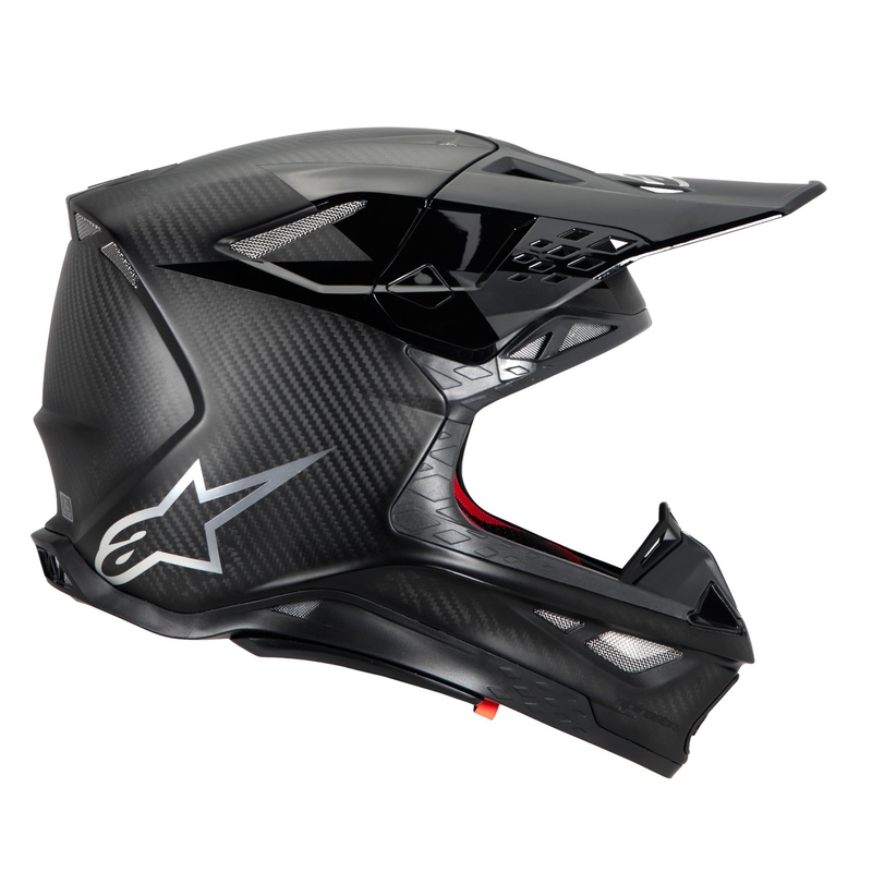 Alpinestars Supertech S-M10 Fame motokrossz bukósisak fényes-matt carbon