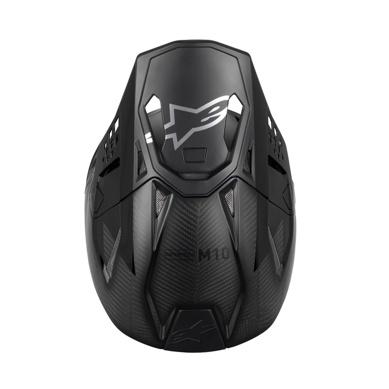 Alpinestars Supertech S-M10 Fame motokrossz bukósisak fényes-matt carbon