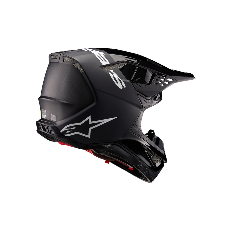 Alpinestars Supertech S-M10 Flood motokrossz bukósisak fekete-sötétszürke