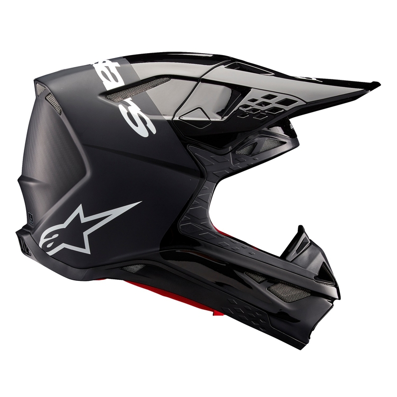 Alpinestars Supertech S-M10 Flood motokrossz bukósisak fekete-sötétszürke