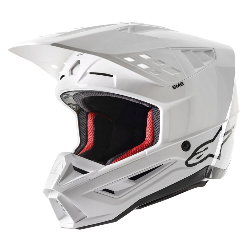 Alpinestars S-M5 Solid motokrossz bukósisak fehér