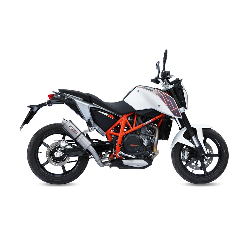 Kipufogóvég STORM GP rozsdamentes részére KTM Duke 690 / R 2012-2018