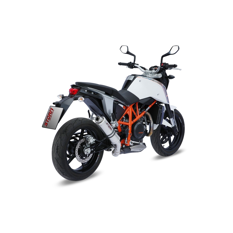 Kipufogóvég STORM GP rozsdamentes részére KTM Duke 690 / R 2012-2018