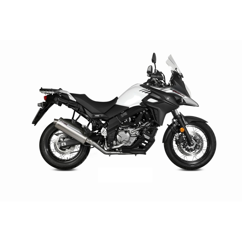Kipufogóvég STORM OVAL rozsdamentes részére SUZUKI DL 650 V-STROM 2017-2024