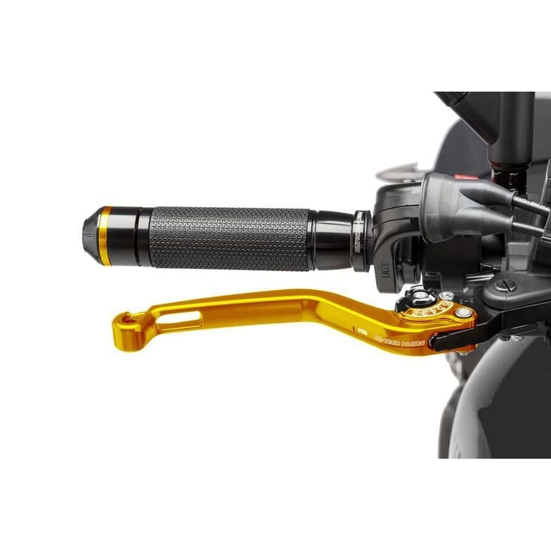 Brake lever without adapter PUIG hosszú gold/black
