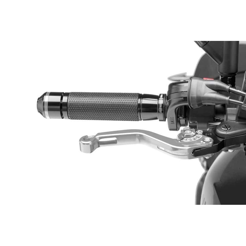 Brake lever without adapter PUIG rövid silver/silver