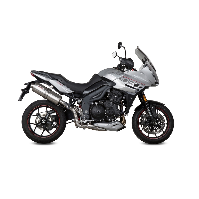 Kipufogóvég STORM OVAL rozsdamentes részére TRIUMPH Tiger 1050 Sport 2017-2021
