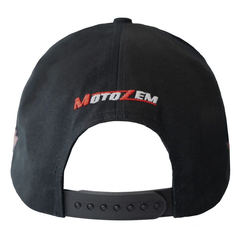 Motozem x Kaďák siltes sapka fekete