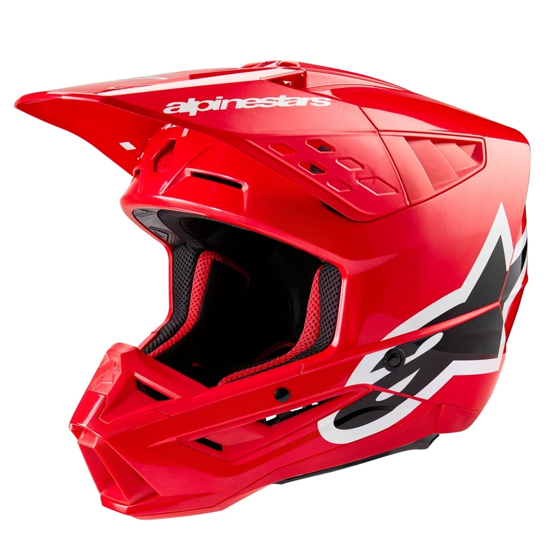 Alpinestars S-M5 Corp motokrossz bukósisak piros