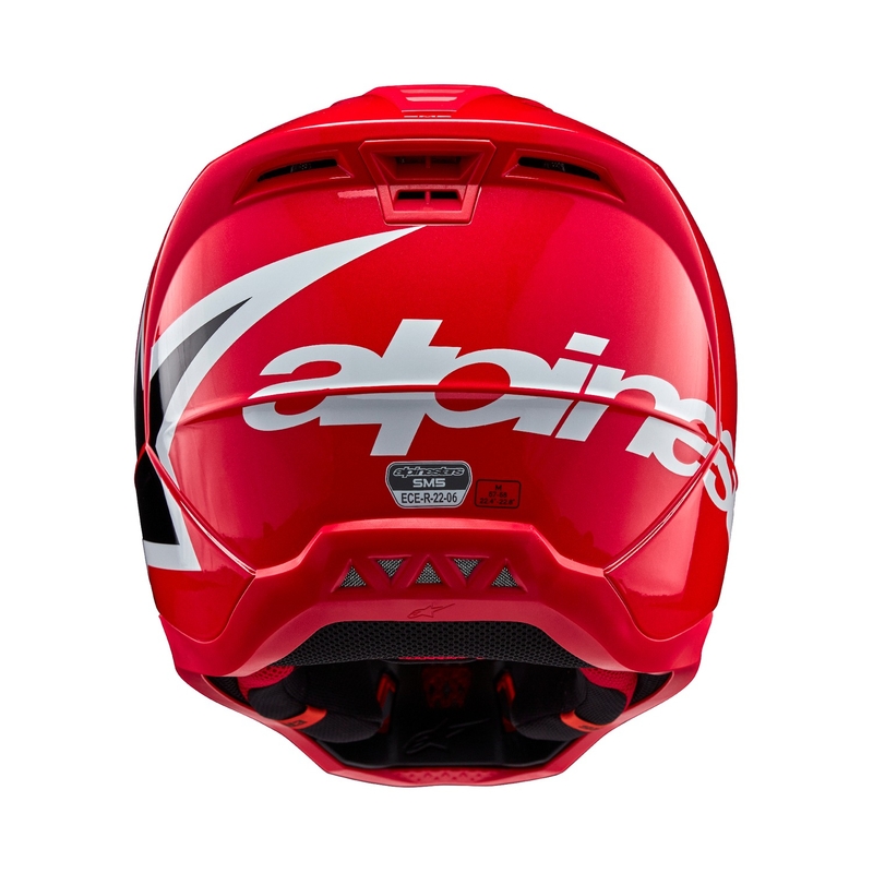 Alpinestars S-M5 Corp motokrossz bukósisak piros
