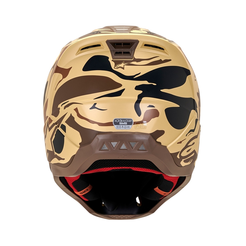 Alpinestars S-M5 Mineral motokrossz bukósisak matt sötétbarna camo