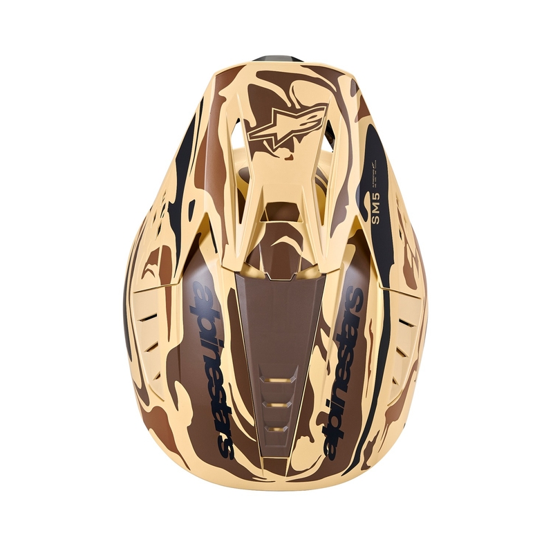 Alpinestars S-M5 Mineral motokrossz bukósisak matt sötétbarna camo