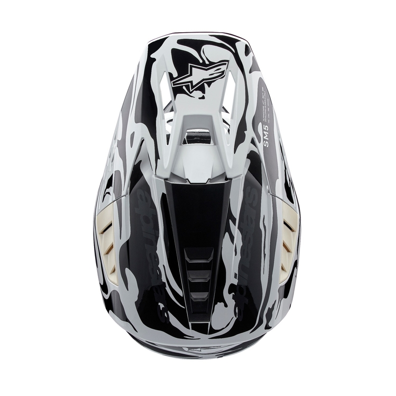 Alpinestars S-M5 Mineral motokrossz bukósisak szürke camo