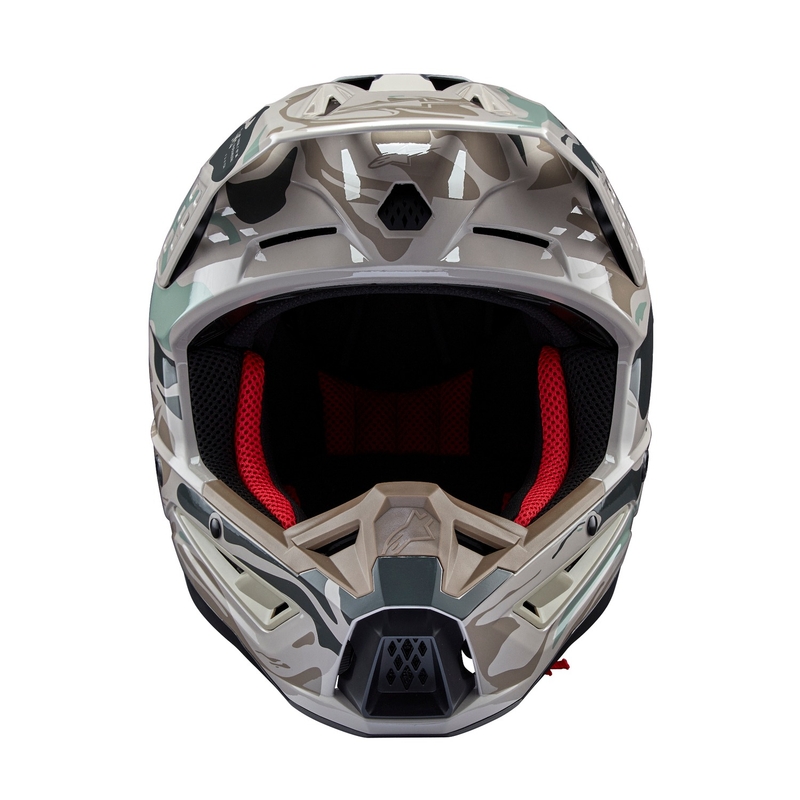 Alpinestars S-M5 Mineral motokrossz bukósisak szürke-zöld camo