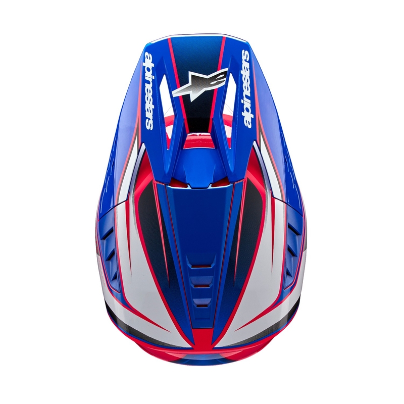 Alpinestars S-M5 Sail motokrossz bukósisak fehér-rózsaszín-kék
