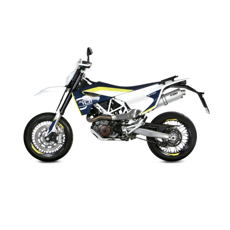 Kipufogóvég STORM OVAL rozsdamentes részére HUSQVARNA Enduro 701 2017-2020, HUSQVARNA Supermoto 701 2017-2020
