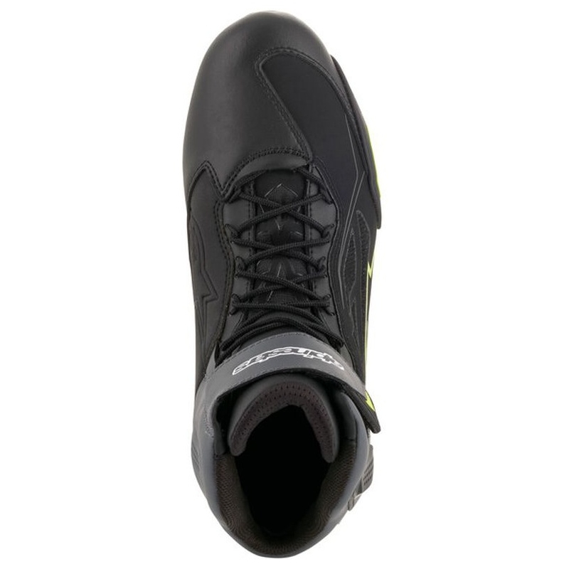 Alpinestars Faster-3 Drystar motoros csizma fekete-szürke-fluo sárga