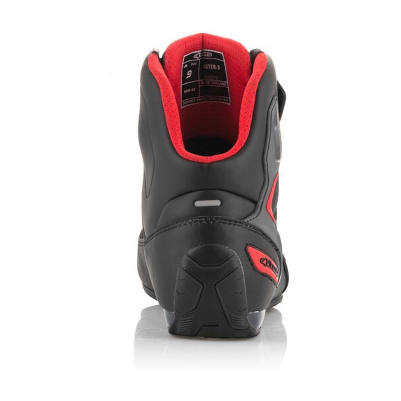 Alpinestars Faster-3 motoros csizma fekete-szürke-piros