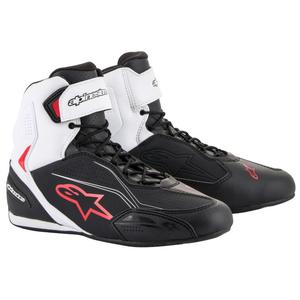 Alpinestars Faster-3 motoros csizma fekete-fehér-piros