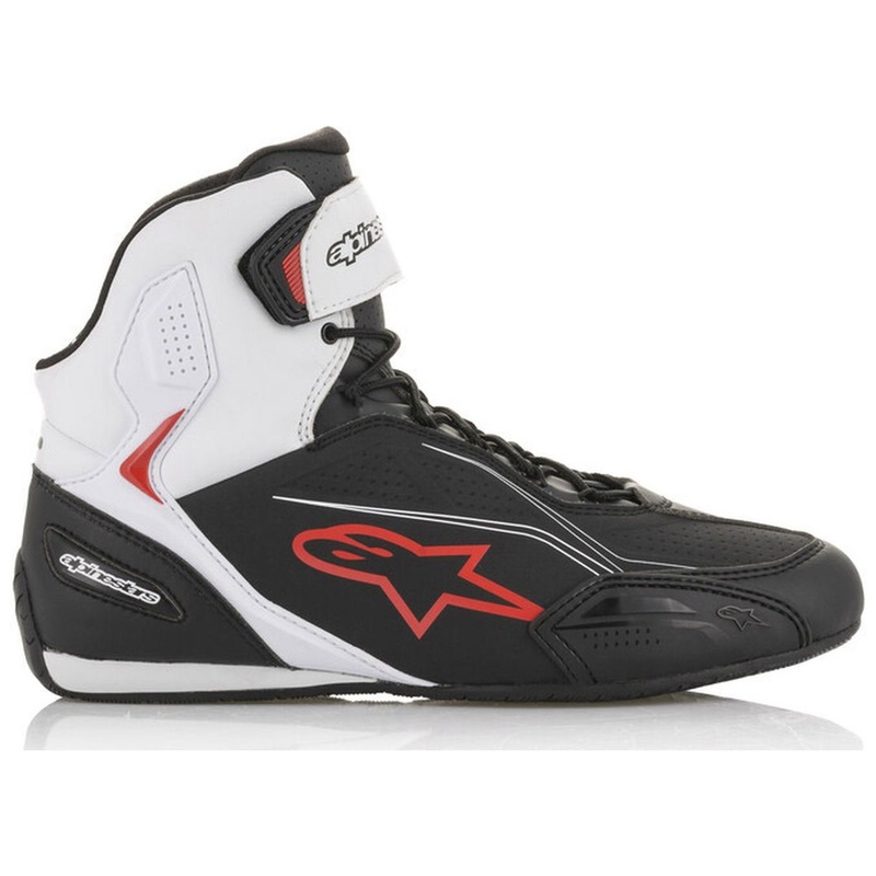 Alpinestars Faster-3 motoros csizma fekete-fehér-piros