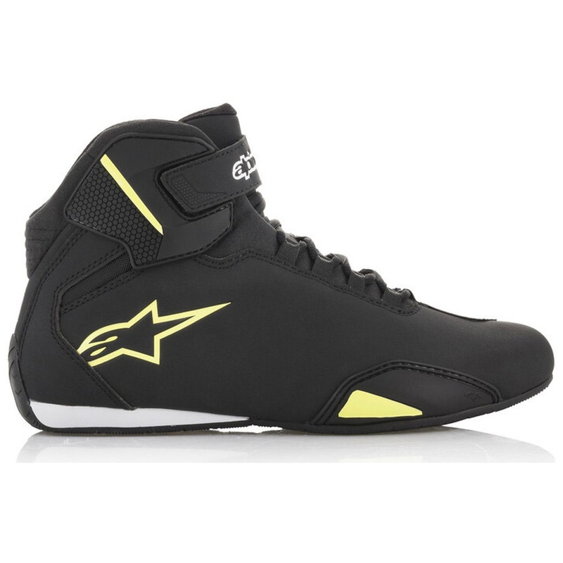 Alpinestars Sector motoros csizma fekete-fluo sárga