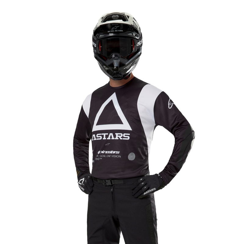 Alpinestars Techdura motocross mez fekete