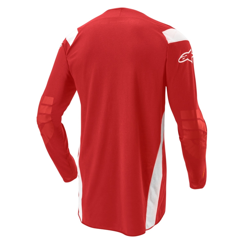 Alpinestars Techdura motocross mez fluo piros