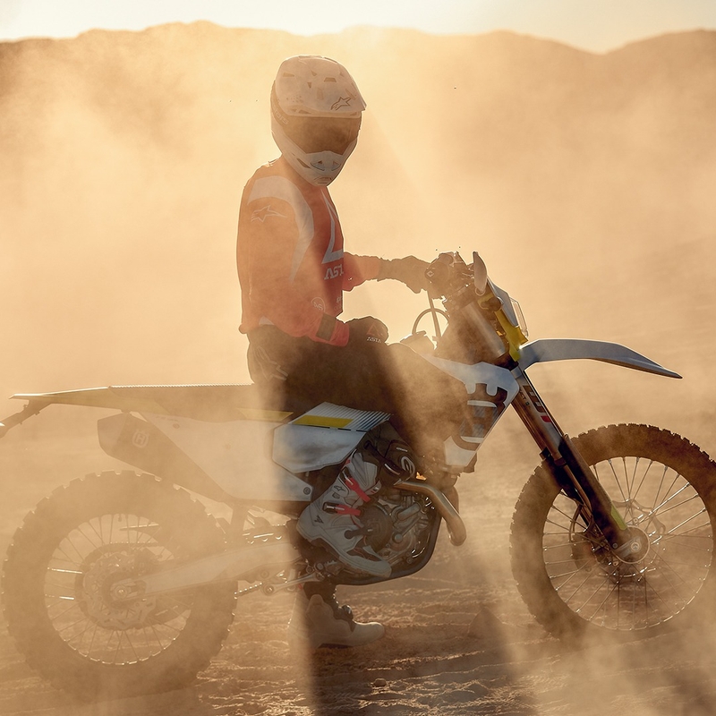 Alpinestars Techdura motocross mez fluo piros