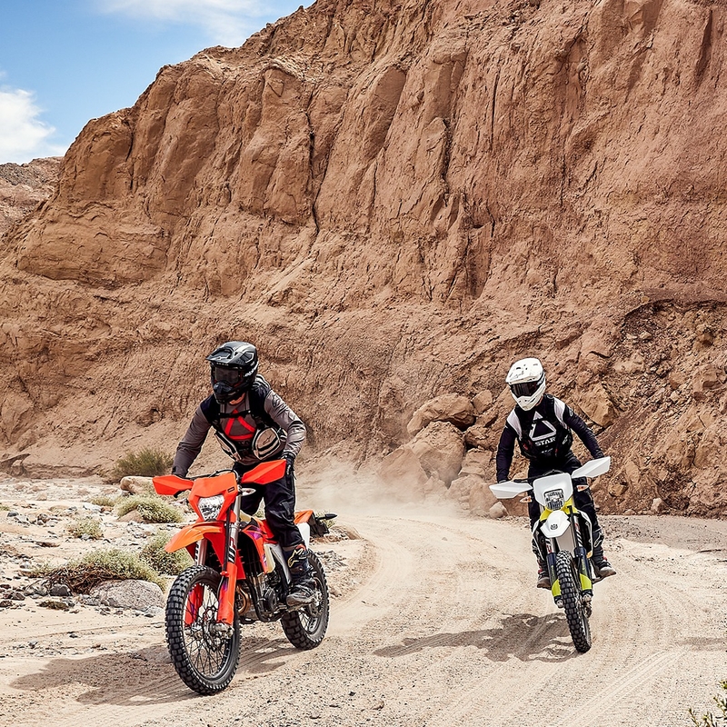 Alpinestars Techdura motocross mez fluo piros