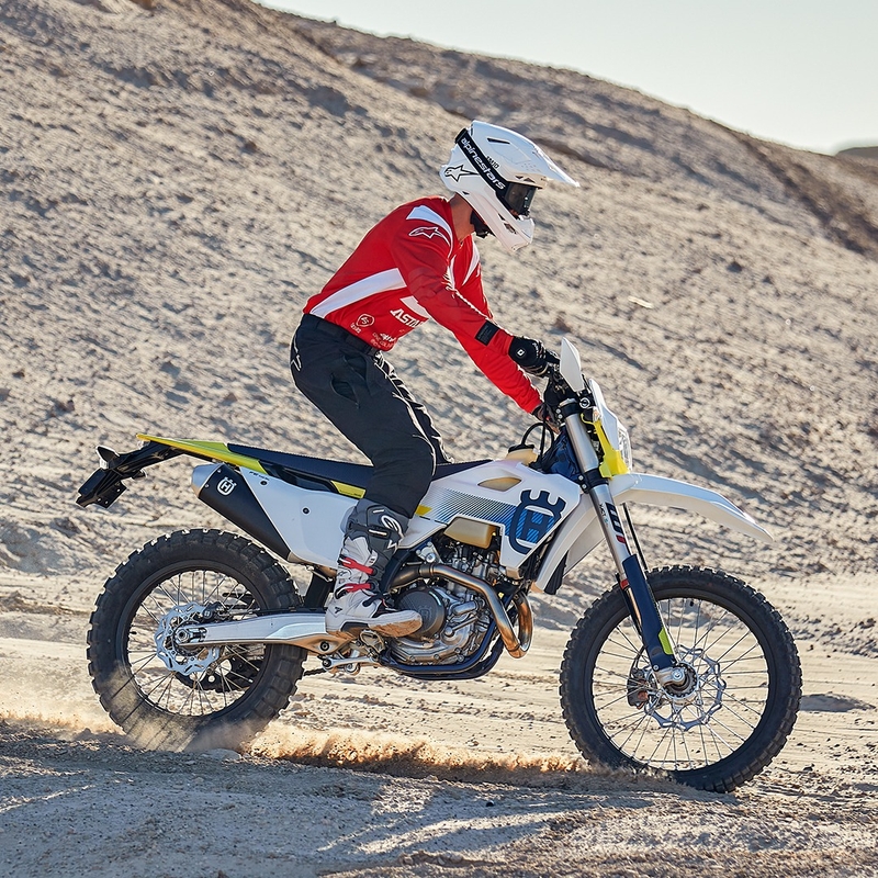 Alpinestars Techdura motocross mez fluo piros