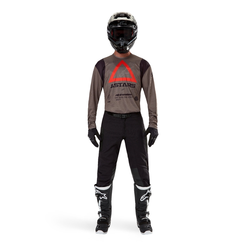 Alpinestars Techdura motocross mez barna