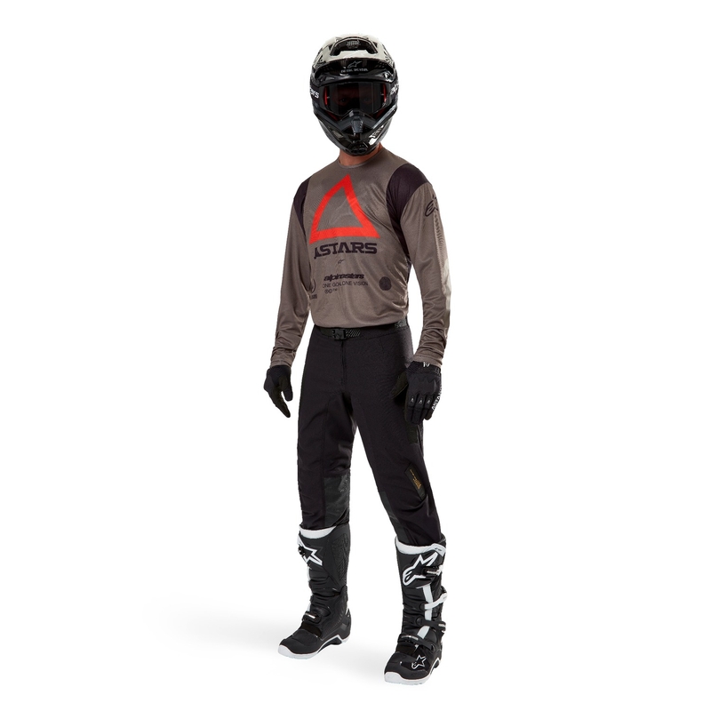 Alpinestars Techdura motocross mez barna