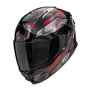 Integrální helma na motorku Scorpion EXO-GT SP Air Augusta černo-šedo-červená