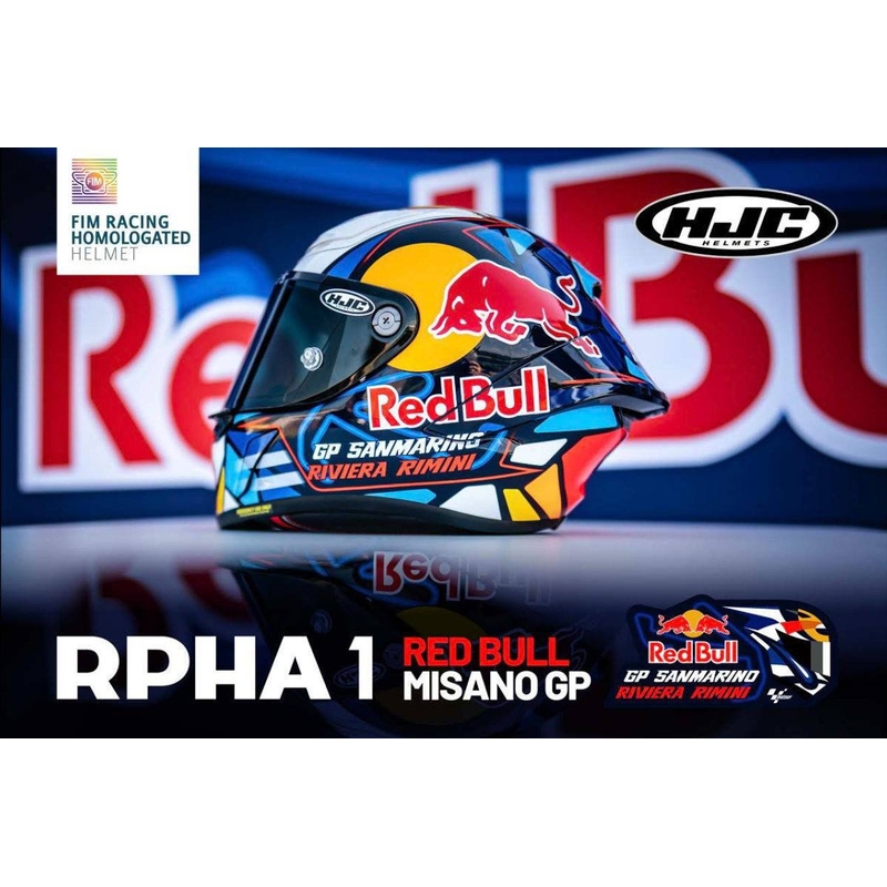 HJC RPHA Redbull Misano GP MC21 integrált bukósisak multicolor