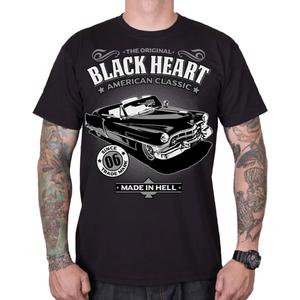 Tričko Black Heart Cadillac černé