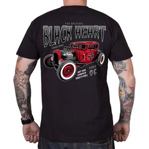 Black Heart Red Baron póló fekete