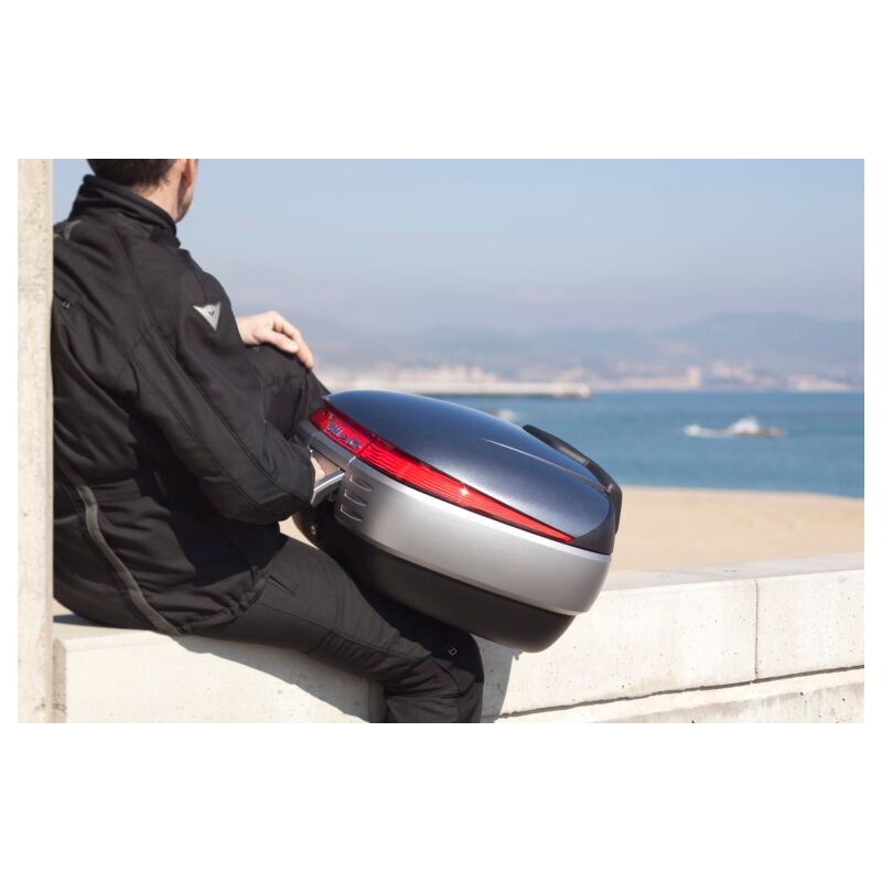 Felső csomagtartó színes fedéllel SHAD SH50 kék