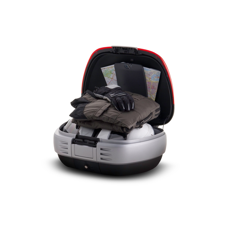 Felső csomagtartó színes fedéllel SHAD SH50 kék