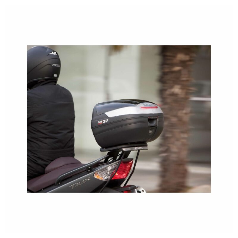 Felső csomagtartó színes fedéllel SHAD SH37 piros